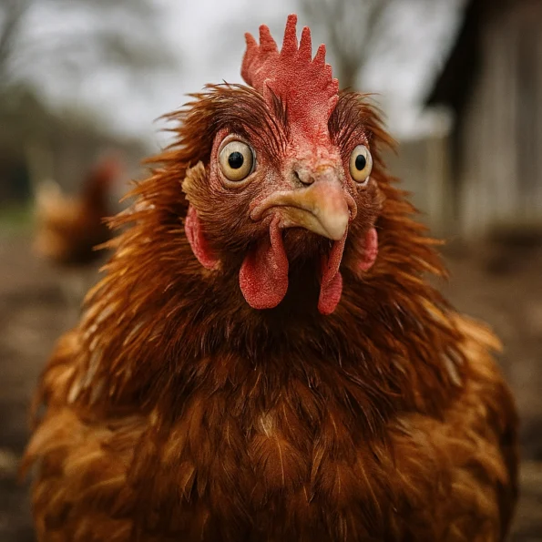 symptôme poule stressée​