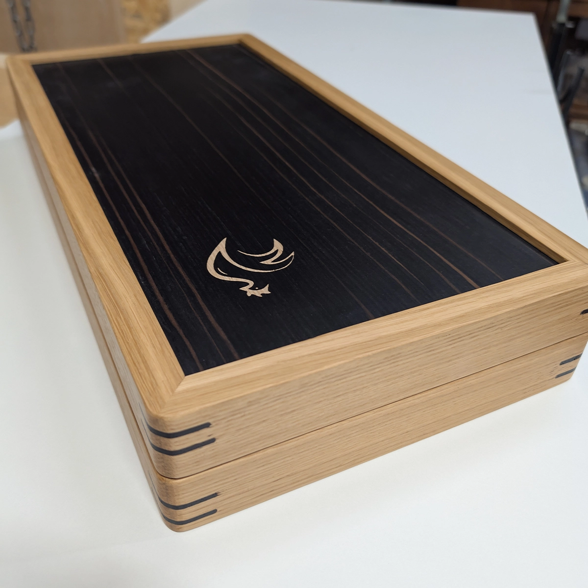 Backgammon en Bois Noir - Numero 5/10 – Image 2