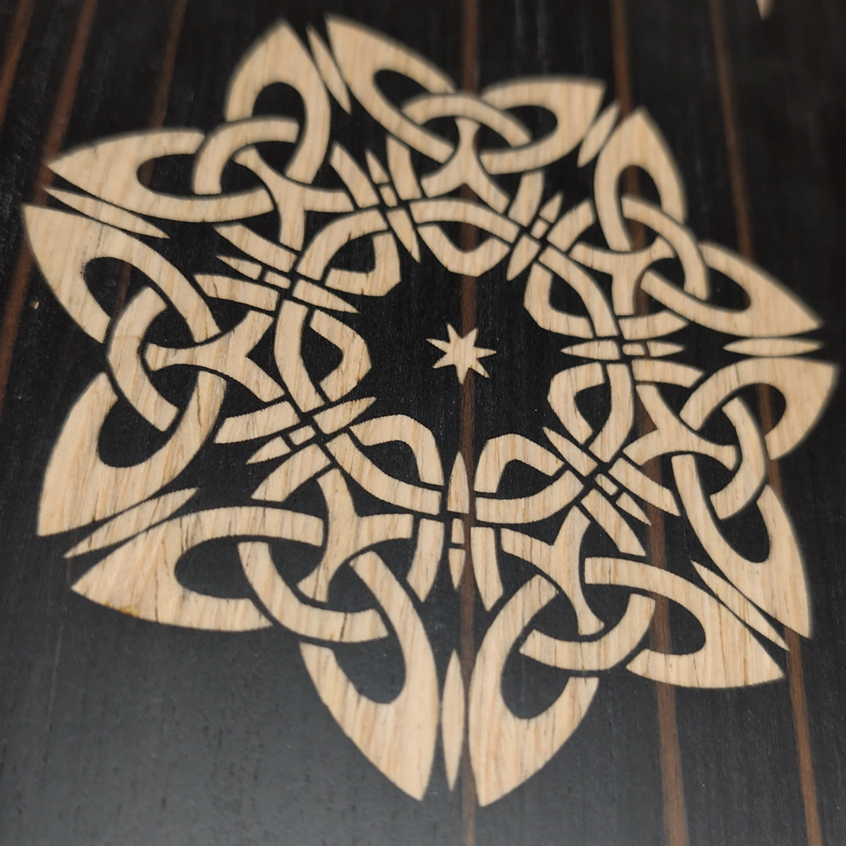 Backgammon en Bois Noir - Numero 5/10 – Image 3