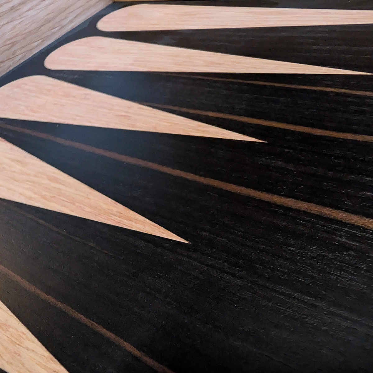 Backgammon en Bois Noir - Numero 5/10 – Image 4