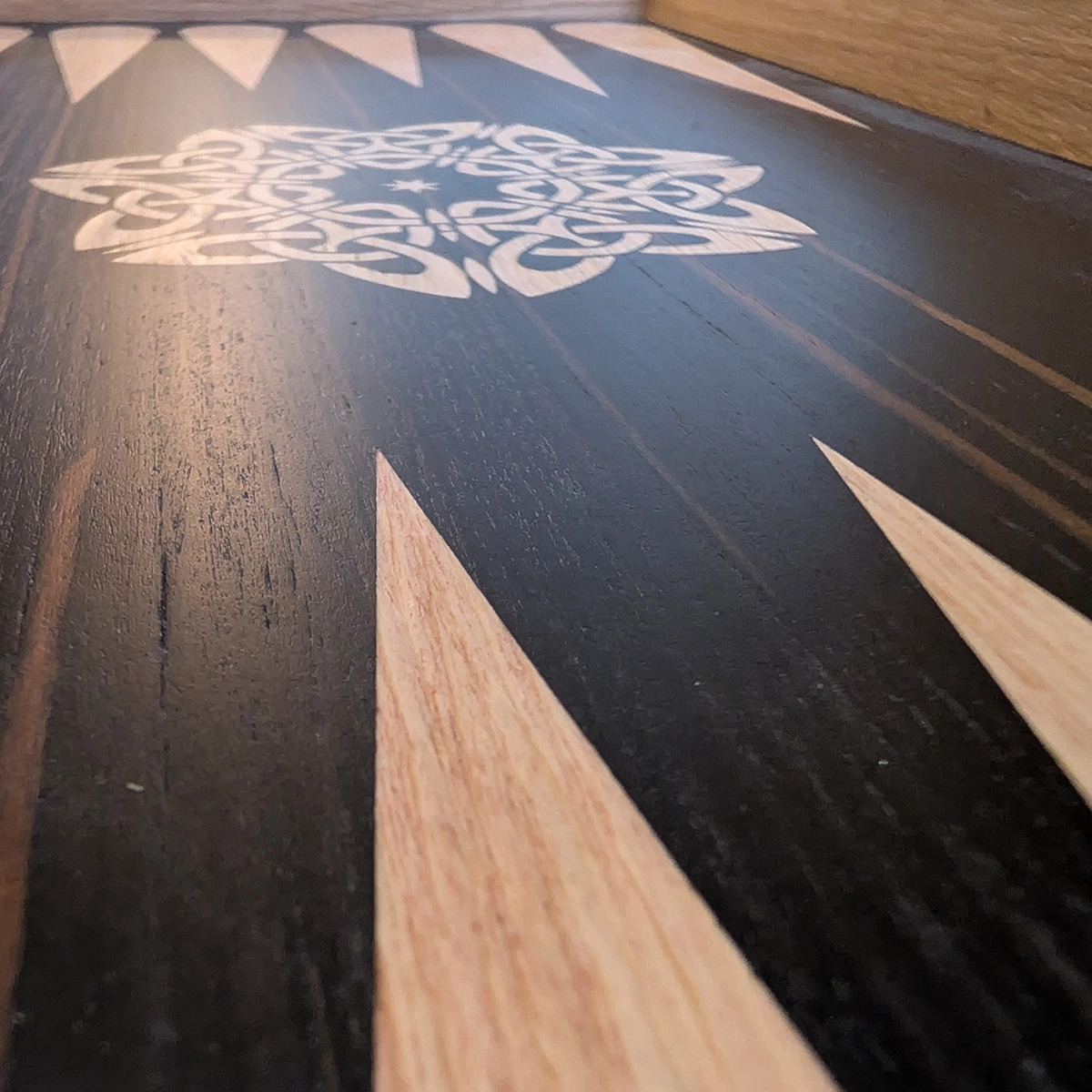 Backgammon en Bois Noir - Numero 5/10 – Image 5