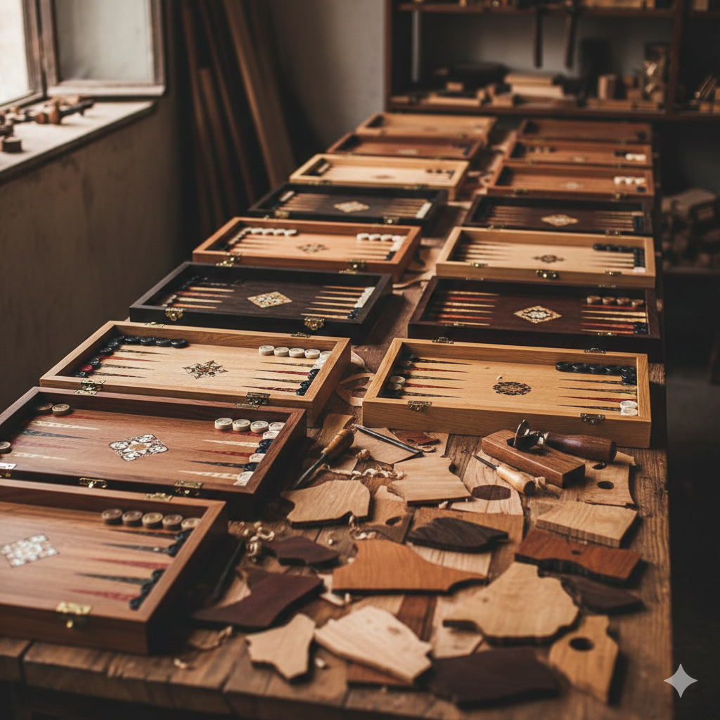 Backgammon Plateau​ Personalisé