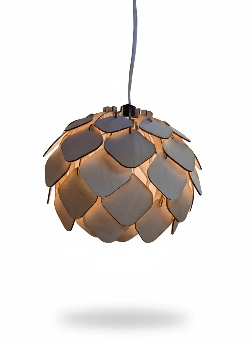 Lampe Pomme de Pin - Kit DIY à monter soi-même